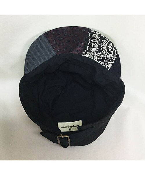 masterkey（マスターキー）の「WHEELIE（キャップ・レディース・ブラック・Free）」の6枚目の写真