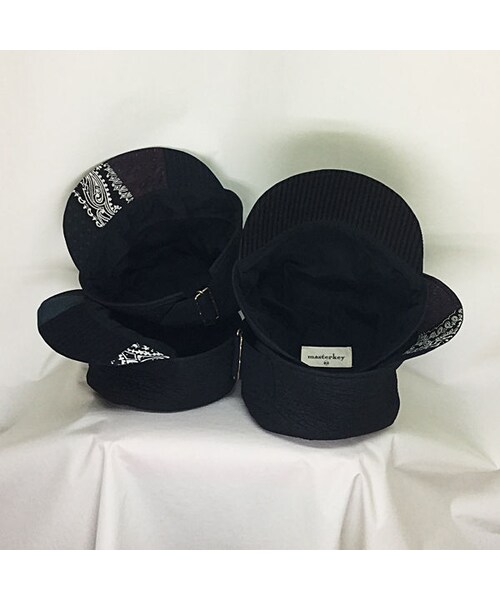 masterkey（マスターキー）の「WHEELIE（キャップ・レディース・ブラック・Free）」の11枚目の写真
