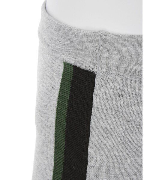 EMODA（エモダ）の「ラインワイドパンツ（パンツ・レディース・グレー/ブラック/ブラウン/ベージュ・F）」の9枚目の写真