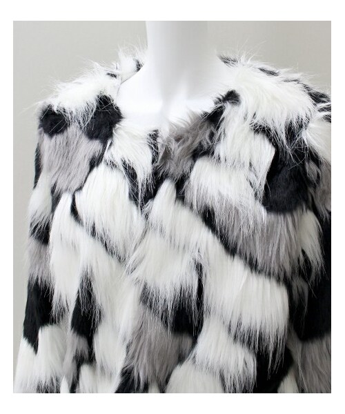 ANAP（アナップ）の「MIXフェイクファーコート（）」 - WEAR