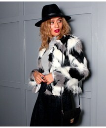ANAP（アナップ）の「MIXフェイクファーコート（）」 - WEAR