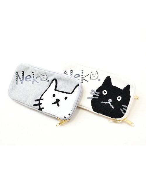 キラキラ⭐️さま専用　猫　＆　ボタニカル　＆　猫ミニポーチ MICA＆DEAL｜【YAHKI】キャットポーチ- Cat Pouch | Rakuten