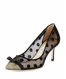 JIMMY CHOO 247 AURORA ブラック パンプス 37½ 24.5 20161120031534866_215.jpg