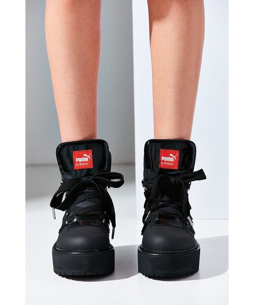 PUMA（プーマ）の「Puma Fenty by Rihanna Sneakerboot（スニーカー・レディース・Black/White・W 5.5/M 4/W 6.5/M 5/W 7.5/M 6/W 8.5/M 7/W 9.5/M 8）」の12枚目の写真