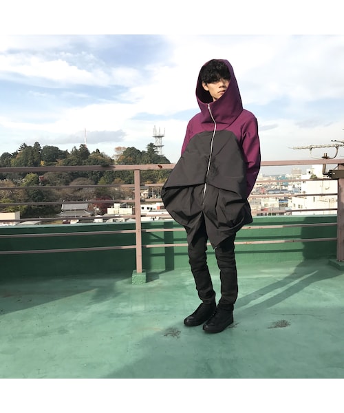 chloma（クロマ）の「chloma / ネオフラットコンプレックスパーカー  