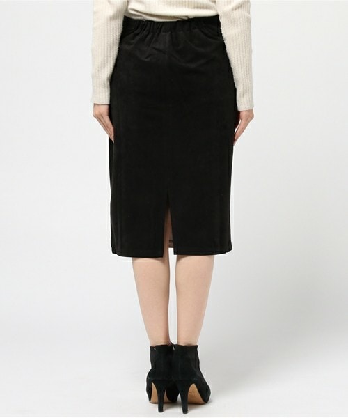 archives（アルシーヴ）の「配色切替タイトスカート（スカート・レディース・ブラック/ベージュ・MEDIUM）」の5枚目の写真