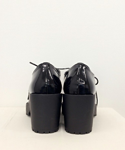 archives（アルシーヴ）の「【予約】レースアップブーティー（ブーティ・レディース・ブラック/ブラック系その他/グレー・MEDIUM/LARGE）」の9枚目の写真