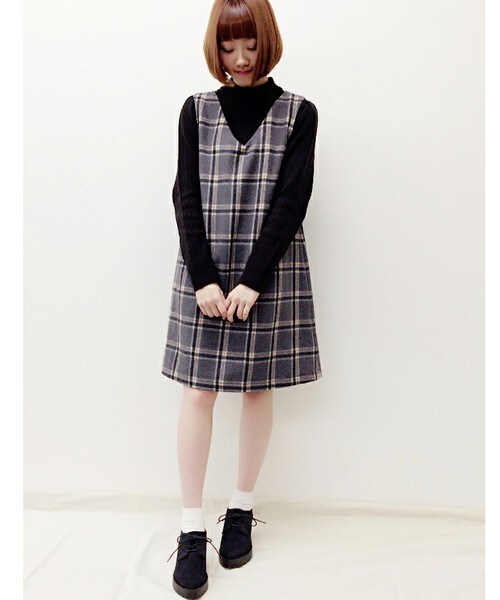 archives（アルシーヴ）の「【予約】レースアップブーティー（ブーティ・レディース・ブラック/ブラック系その他/グレー・MEDIUM/LARGE）」の15枚目の写真