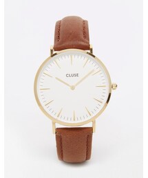 CLUSE | Cluse La Boheme Gold Tan Leather Watch CL18408(アナログ腕時計)