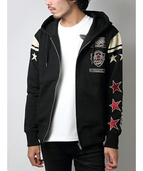VANSON（ヴァンソン）の「vanson ワンスターZIPパーカー（）」 - WEAR