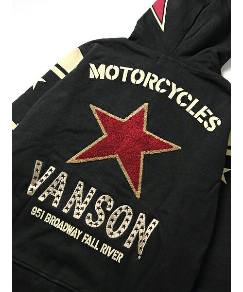 VANSON（ヴァンソン）の「vanson ワンスターZIPパーカー