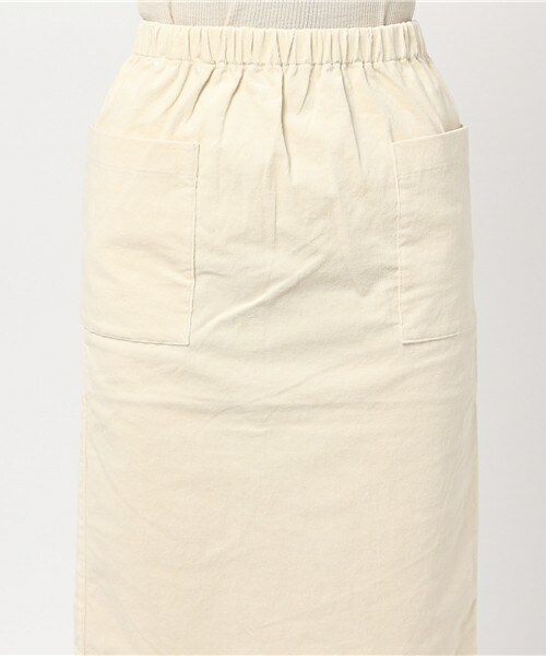 archives（アルシーヴ）の「コーデュロイミモレ丈スカート（スカート・レディース・アイボリー/ブラウン/ベージュ/サックスブルー・MEDIUM）」の8枚目の写真