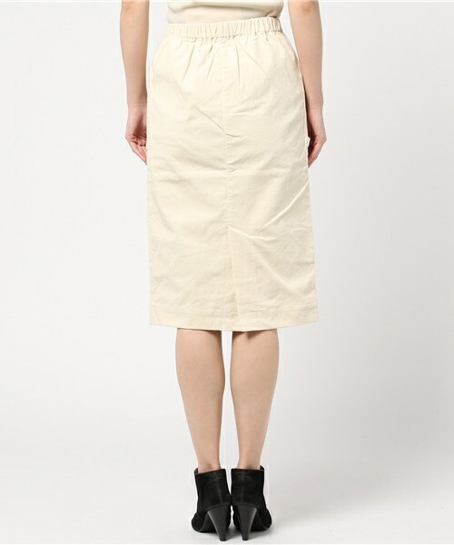 archives（アルシーヴ）の「コーデュロイミモレ丈スカート（スカート・レディース・アイボリー/ブラウン/ベージュ/サックスブルー・MEDIUM）」の7枚目の写真