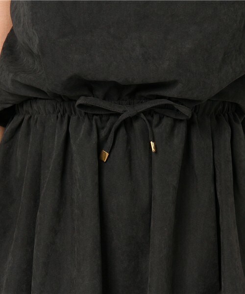 archives（アルシーヴ）の「ジョーゼット刺繍ワンピース（ワンピース・レディース・ブラック/ベージュ/ピンク・MEDIUM）」の10枚目の写真