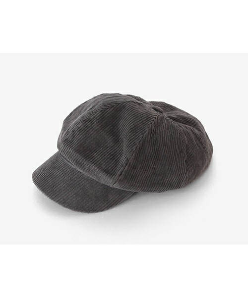 DHOLIC（ディーホリック）の「コーデュロイキャスケット（キャップ・レディース・キャメル/グレー/ディープブルー/ワイン/ブラック・ONE）」の3枚目の写真