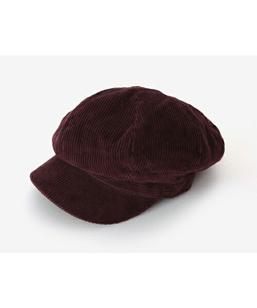 DHOLIC（ディーホリック）の「コーデュロイキャスケット（キャップ・レディース・キャメル/グレー/ディープブルー/ワイン/ブラック・ONE）」の5枚目の写真