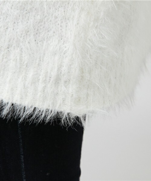 archives（アルシーヴ）の「テンタッチコーディガン（ニット/セーター・レディース・オフホワイト/グレー/ピンク・MEDIUM）」の10枚目の写真