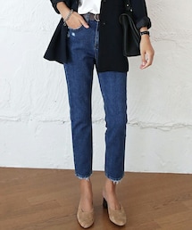 DHOLIC | ダメージポイントスリムデニムパンツ(デニムパンツ)