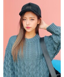 KORMARCH | ロゴ刺繍ポイントキャップ(キャップ)