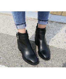 Dailyabout | サイドバックルブーティ(P0000VXU)(ブーツ)