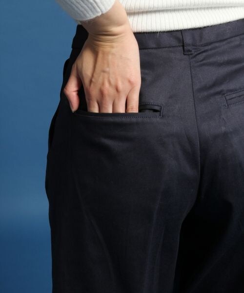 BLISS POINT（ブリスポイント）の「CPUチノワイドパンツ（パンツ・ベージュ/カーキ/ネイビー）」の12枚目の写真