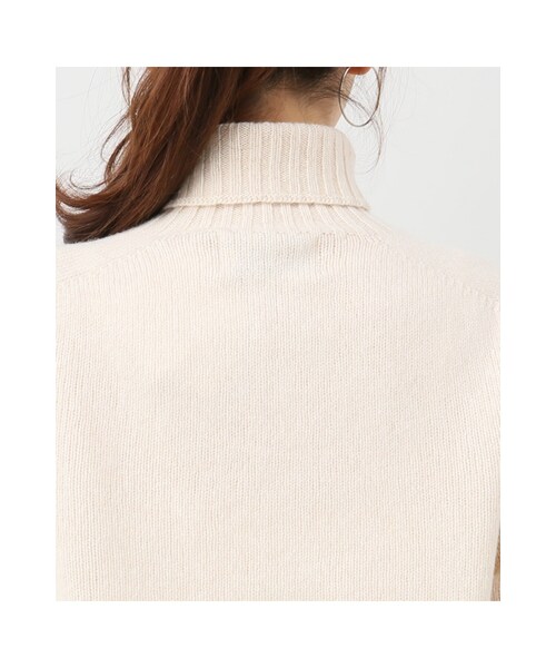 FRAMeWORK(フレームワーク)の「JamesCharlotte タートルネックジーロンウール◆(トップス・グレー/グレーB/ナチュラル/ブラウン/サックスブルー・S)」の13枚目の写真