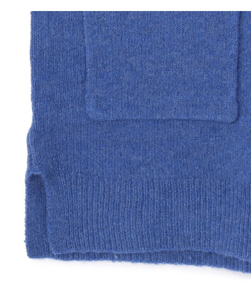 laboratory work（ラボラトリーワーク）の「ヤク混トッパーカーディガン（トップス・レディース・グレー/ブラック/ブラウン/ブルー・M）」の8枚目の写真