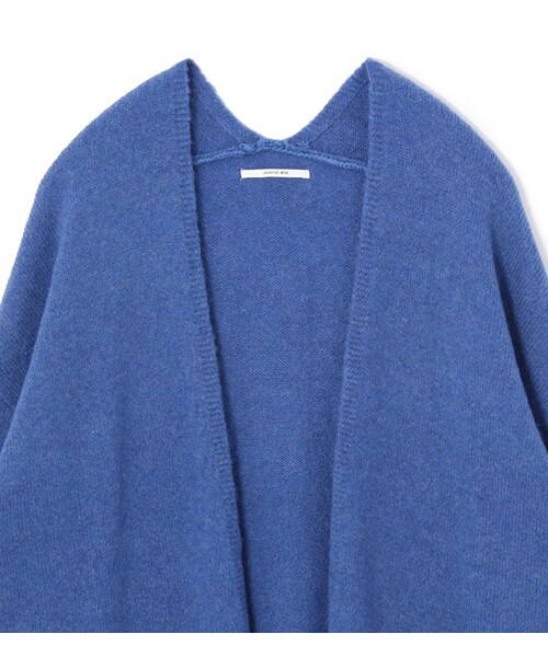 laboratory work（ラボラトリーワーク）の「ヤク混トッパーカーディガン（トップス・レディース・グレー/ブラック/ブラウン/ブルー・M）」の6枚目の写真