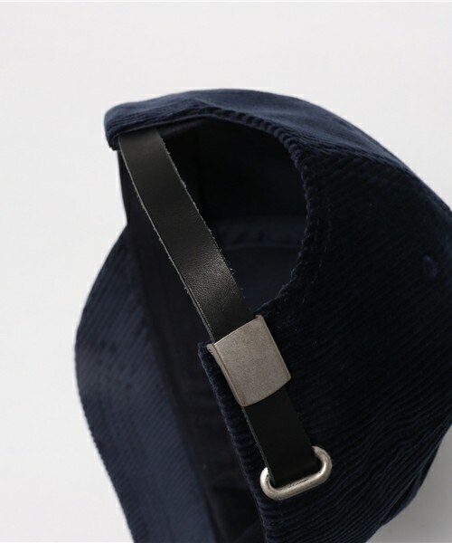 FREDY&GLOSTER(フレディアンドグロスター)の「CORDUROY HAPPY CAP(キャップ・メンズ・ベージュ/ネイビー・FREE)」の7枚目の写真