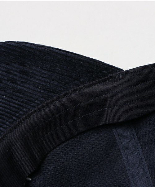 FREDY&GLOSTER(フレディアンドグロスター)の「CORDUROY HAPPY CAP(キャップ・メンズ・ベージュ/ネイビー・FREE)」の6枚目の写真