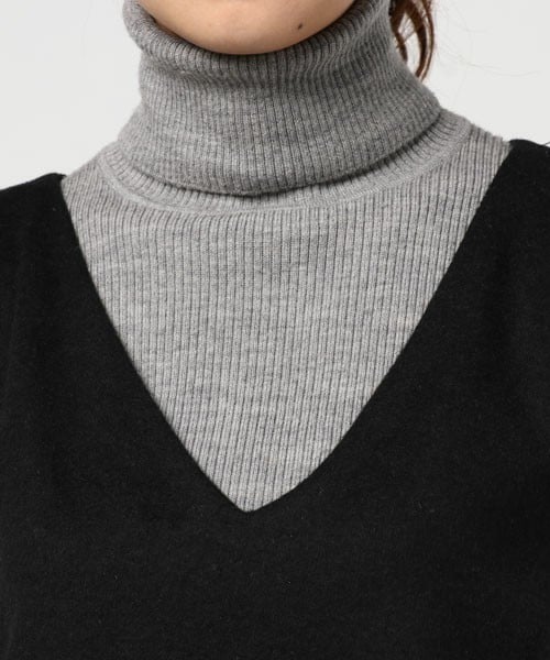 archives（アルシーヴ）の「無地ウールジャンパースカート（ワンピース・レディース・ブラック/グレー/ピンク・MEDIUM）」の8枚目の写真