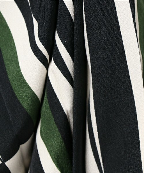 archives（アルシーヴ）の「幾何学プリーツスカート（スカート・レディース・ブラウン/カーキ・MEDIUM）」の9枚目の写真