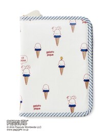ジェラートピケ　PEANUTS   母子手帳ケース gelato pique（ジェラートピケ）の「【PEANUTS】母子手帳ケース