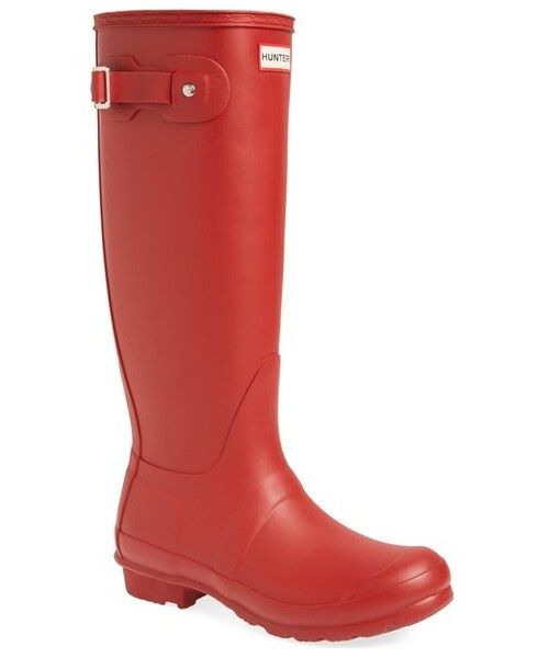 HUNTER（ハンター）の「Hunter 'Original Tall' Rain Boot (Women)（ブーツ・レディース・Brown/Green/Red/Gray・Regular 10 M/Regular 11 M/Regular 5 M/Regular 6 M/Regular 7 M/Regular 8 M/Regular 9 M）」の4枚目の写真