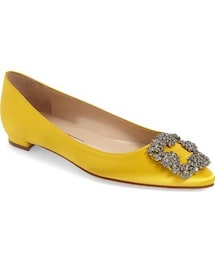 Manolo Blahnik | Manolo Blahnik Hangisi Flat (Women)(シューズ)