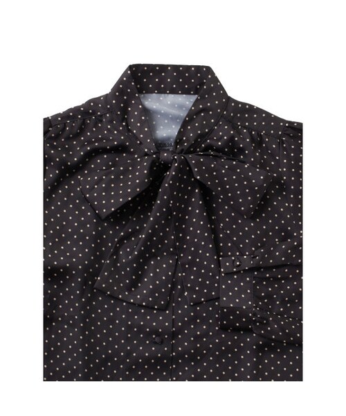 an another angelus（アンアナザーアンジェラス）の「ドット柄ボウタイブラウス/an another angelus（シャツ/ブラウス・レディース・その他）」の3枚目の写真