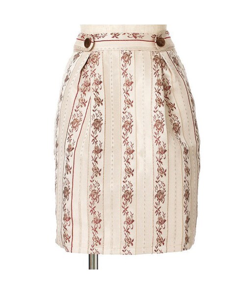 F i.n.t（フィント）の「壁紙風ジャガードコクーンスカート/F i.n.t（スカート・レディース・その他）」の3枚目の写真