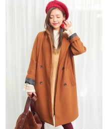 KORMARCH | ウール混ベーシックチェスターコート(チェスターコート)