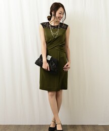 INTERPLANET WINGS | ネックレス付レース切替OP(ドレス)