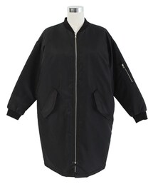 Dailyabout | シンプルジップアップロングダウンコート(P0000UDX)(ダウンジャケット/コート)