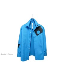 Quodua◆Elaque | "SAN-SUI" Shirt for Men / Sky Blue(シャツ/ブラウス)