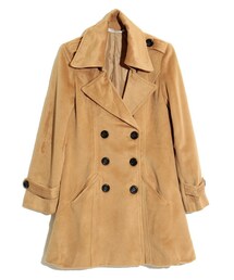 aimoha | ベーシックスタンドカラーフェイクウールトレンチコート(ダウンジャケット/コート)