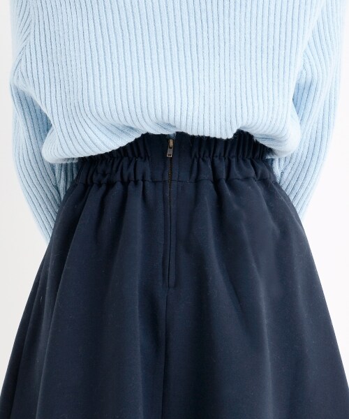 MAJESTIC LEGON(マジェスティックレゴン)の「ウエスト刺繍スカパン(パンツ・レディース・ネイビー/ベージュ/ピンクベージュ・S/M)」の8枚目の写真