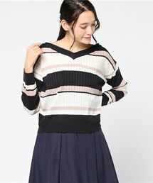 archives | ワイドリブマルチボーダーニット(ニット/セーター)