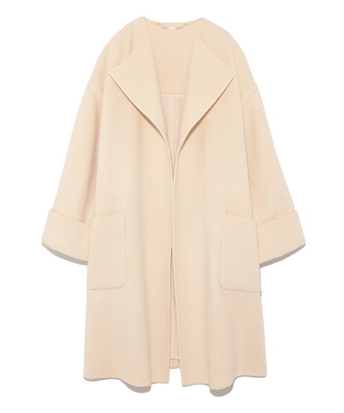 Mila Owen（ミラオーウェン）の「ウールブレンドダブルカフスコート