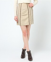 archives | 幾何学刺繍台形スカート(スカート)