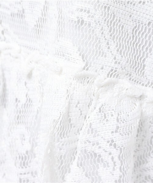 archives（アルシーヴ）の「レース刺繍プルオーバー（シャツ/ブラウス・レディース・オフホワイト/ブラック/ピンク・MEDIUM）」の10枚目の写真