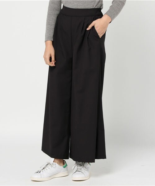 archives（アルシーヴ）の「サス付きサイドスリットワイドパンツ（その他パンツ・レディース・チャコールグレー/ブラウン/キャメル・MEDIUM）」の12枚目の写真