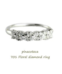 pinacoteca | ピナコテーカ 701 フローラル ダイヤモンド リング0.3ct(リング)