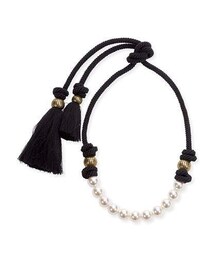 LANVIN | Lanvin Short Pearly Necklace with Tassel Ends(ネックレス)